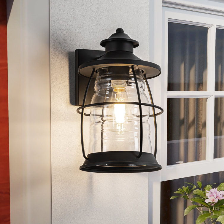 Idil Vintage Outdoor Wall Light Breakwater Bay